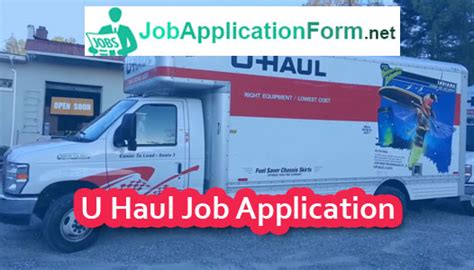 u haul jobs application.